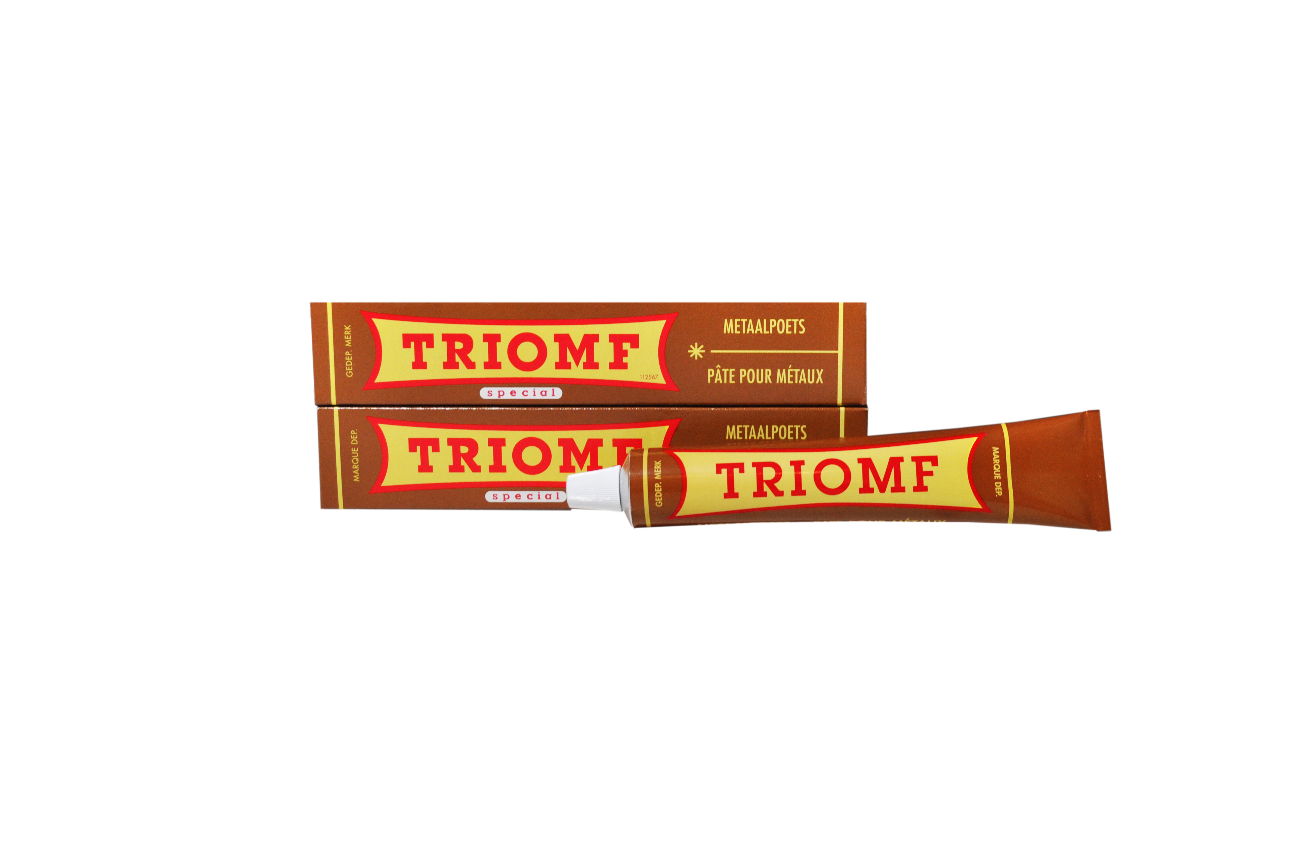Triomf: pâte à polir les métaux et chromes